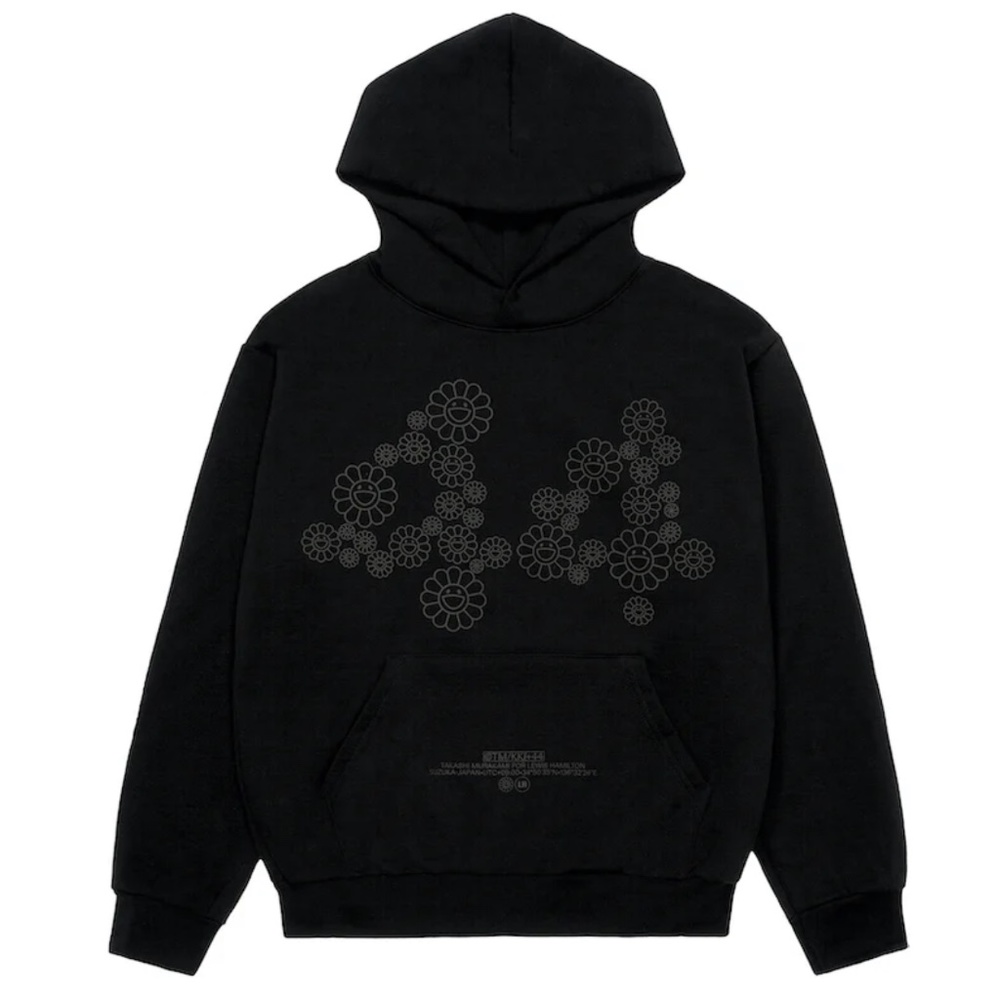 Takashi Murakami Lewis Hamilton 44 Flowers Hoodie